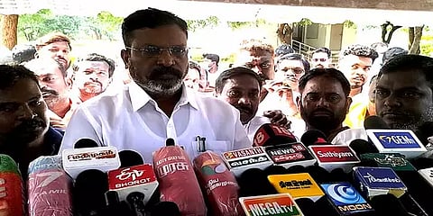 "பிரதமர் மோடி நாடாளுமன்றத்தை மதிப்பதில்லை" திருமாவளவன் பேட்டி