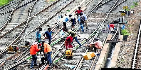 பாதை சீரமைப்புப் பணி: ரயில் போக்குவரத்தில் மாற்றம் - தெற்கு ரயில்வே தகவல்