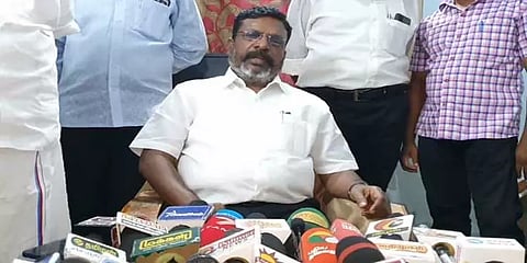நாம் தமிழர் கட்சிக் கூட்டத்தில் தகராறு: திமுகவினர் மீது நடவடிக்கை வேண்டும் - திருமாவளவன்