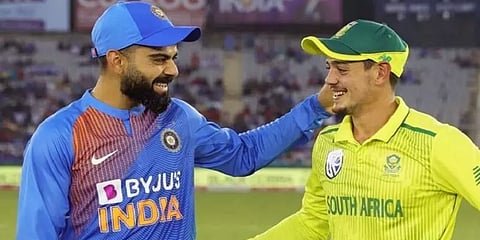 இந்தியா - தென் ஆப்ரிக்கா இடையிலான டெஸ்ட் தொடர் நாளை தொடக்கம்