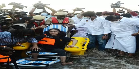 'மெரினாவில் மாற்றுத்திறனாளிகளுக்கானப் பாதை விரைவில் நிரந்தரமாகும்' - மு.க.ஸ்டாலின்