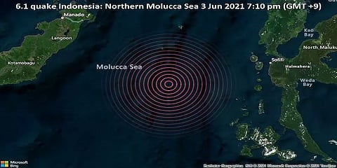 இந்தோனேஷியாவில் மலுகு தீவு அருகே நிலநடுக்கம் - ரிக்டர் அளவு 7.3 ஆக பதிவு
