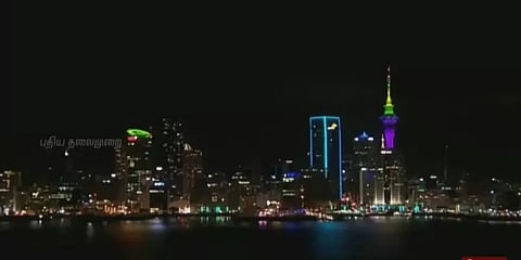 நியூசிலாந்தில் பிறந்தது "2022" புத்தாண்டு