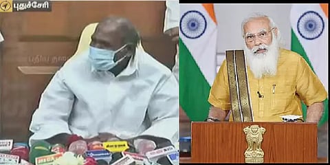 பிரதமர் மோடியின் புதுச்சேரி பயணம் ரத்து: முதல்வர் ரங்கசாமி அறிவிப்பு