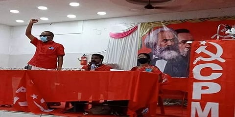 செங்கல்பட்டு மாவட்ட சிபிஎம் செயலாளராக பார்வை மாற்றுத்திறனாளியான பாரதி அண்ணா நியமனம்