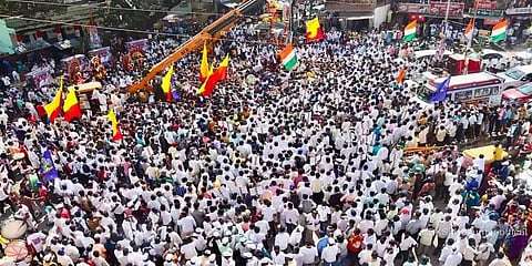 கர்நாடகா: காங். பாதயாத்திரையை தடுத்து நிறுத்தாதது ஏன்? - பெங்களூரு உயர்நீதிமன்றம் கேள்வி