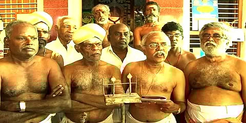 நத்தம்: 422 வருட பாரம்பரியமிக்க பாதயாத்திரை பக்தர்களின் ‘வேல்’ காணவில்லை என புகார்