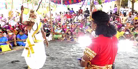 "தெருக்கூத்து தான் எங்கள் நோய் தீர்க்கும் மருந்து" வெள்ளிகுப்பம்பாளையம் மக்களின் நம்பிக்கை