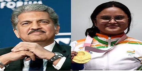 பாரா ஒலிம்பிக்கில் தங்கம் வென்ற அவனி லெகராவுக்கு மஹிந்திரா கார் பரிசு