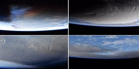 டோங்கா: வெடித்து சிதறிய எரிமலை.. மேலெழுந்த சாம்பல்.. பார்த்து மிரண்டு போன விண்வெளி வீரர்