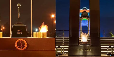 தேசிய போர் நினைவுச் சுடருடன் ஐக்கியமாகும் அமர் ஜவான் ஜோதி: வரலாறும், சிறப்புகளும் !