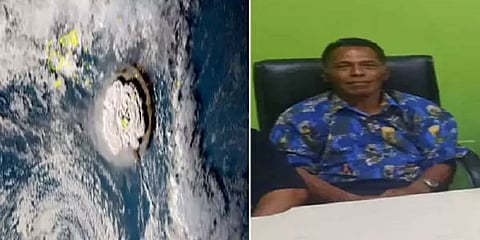 சுனாமி தாக்கிய டோங்கோவில் 27 மணி நேரம் கடலில் தத்தளித்து மீண்ட 57 வயது முதியவர்