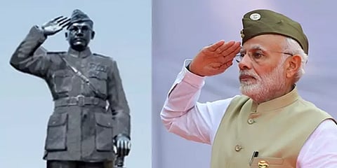 ’’ஒவ்வொரு இந்தியனும் பெருமிதம் கொள்கிறான்’’ - நேதாஜிக்கு பிரதமர் மோடி மரியாதை