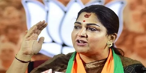 "தமிழ்நாட்டில் கட்டாய மதமாற்றம் நடைபெறவில்லை எனக்கூற முடியுமா?" - பாஜக குஷ்பு கேள்வி