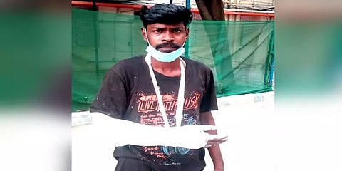 செங்கல்பட்டு: நகைக் கடை உரிமையாளரை வெட்டியதாக கைதான நபர் பாத்ரூமில் வழுக்கி விழுந்தார்