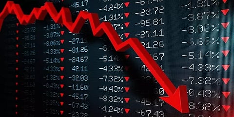 இந்திய பங்குச் சந்தைகளில் 2ஆவது வாரமாக கடும் சரிவு