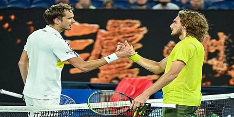 ஆஸ்திரேலிய ஓபன் டென்னிஸ்: மெத்வதேவ் முன்னேற்றம் - ஹாலப் அதிர்ச்சி தோல்வி