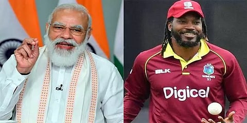 'பிரதமர் மோடியின் தனிப்பட்ட செய்தி' - இந்திய குடியரசு தின வாழ்த்துக் கூறிய கிறிஸ் கெய்ல்