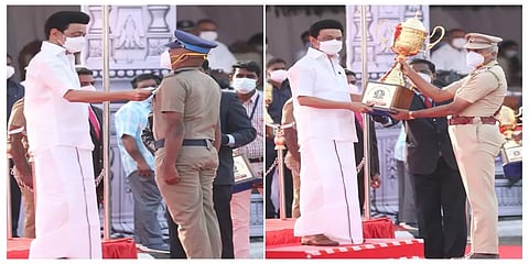 வீரதீர செயல் புரிந்தவர்களுக்கு பதக்கம் வழங்கினார் முதல்வர் ஸ்டாலின்