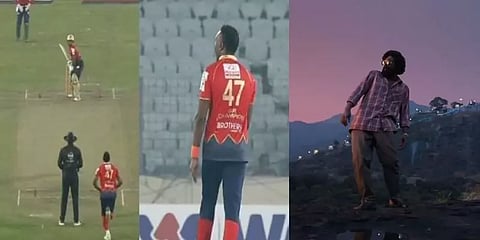 விக்கெட் எடுத்த மகிழ்ச்சி! ‘புஷ்பா’வின் ஸ்ரீவள்ளி பாடல் ஸ்டெப்பை மைதானத்தில் ஆடிய வீரர்கள்