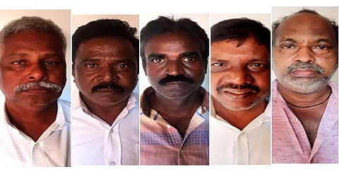 சென்னை: அரசு நிலத்தை ஆக்கிரமித்து விற்பனை செய்ததாக 5 பேர் கைது