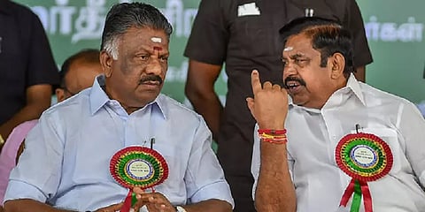 ``எம்.எல்.ஏ. சங்கர் மீது சட்ட நடவடிக்கை வேண்டும்” ஓ.பி.எஸ் - இ.பி.எஸ். தனித்தனி அறிக்கை