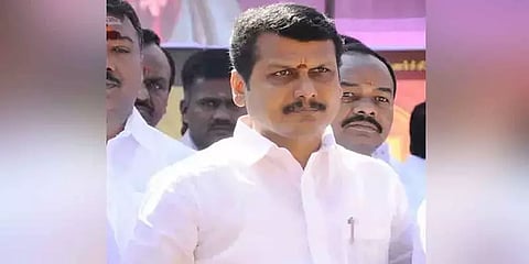 அமைச்சர் செந்தில் பாலாஜியின் காரை முற்றுகையிட்ட திமுக தொண்டர்கள்