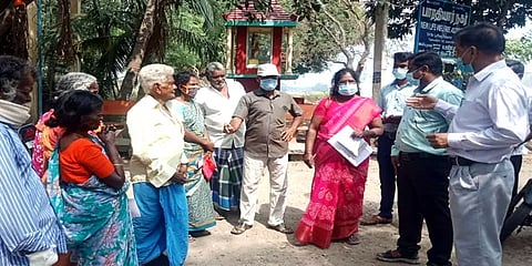 செய்தி எதிரொலி: தருமபுரி தொழுநோய் மறுவாழ்வு மையத்தில் வருவாய்த் துறையினர் ஆய்வு