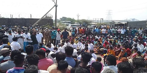 அதானி,எல்&டி நிறுவனங்களுக்கு எதிராக காட்டுப்பள்ளி மக்கள் போராட்டம் - சீமான் கண்டனம்