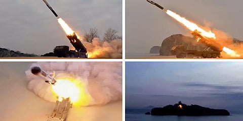 ஒரே மாதத்தில் ஏழாவது முறை.. சக்தி வாய்ந்த ஏவுகணை சோதனை நடத்திய வடகொரியா! மீண்டும் பரபரப்பு