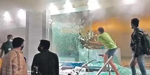 ஐதராபாத் தனியார் மருத்துவமனையில் தீ விபத்து