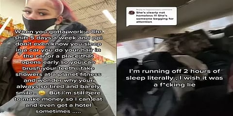 “வீடில்லாததால் காருக்குள் வாழ்ந்து வருகிறேன்” - வீடியோவில் இளம்பெண் வேதனை