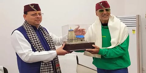 உத்தரகாண்ட் தூதராக அக்ஷய் குமார் - முதல்வர் அழைப்பு