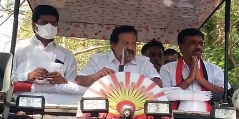 ’யோவ் ஒழுங்கா சூரியனுக்கு ஓட்டுப்போடு’ -குடும்பத் தலைவிகளுக்கு பொன்முடி டிப்ஸ்