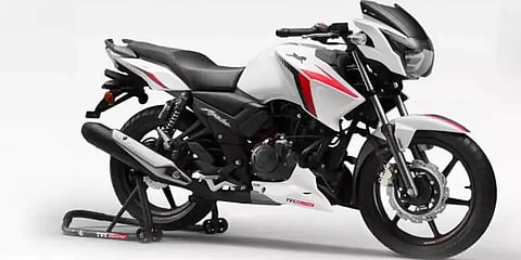 இந்தியாவில் அபாச்சி RTR 160 4V பைக்கின் விலையை உயர்த்திய டிவிஎஸ் நிறுவனம்