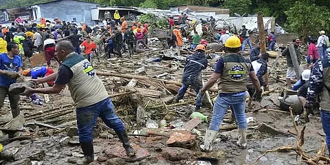 கொலம்பியாவில் கனமழையால் நிலச்சரிவு - 16 பேர் உயிரிழப்பு