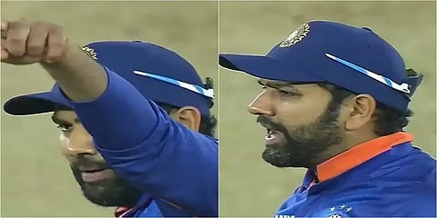 'உனக்கு என்ன ஆச்சு? ஏன் வேகமா நடக்க முடியாதா?' - யாரை திட்டினார் ரோகித் சர்மா