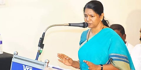 'தமிழ்நாட்டில் பெண்கள் பாதுகாப்பு உணர்வோடு இருக்கின்றனர்' - கனிமொழி