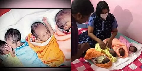 கேரளாவில் 42 வயது பெண்ணுக்கு ஒரே பிரசவத்தில் இத்தனை குழந்தைகளா?