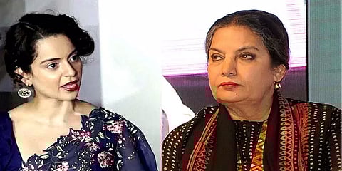 ‘இந்தியா எப்போது மதசார்பற்ற நாடாக இருந்தது?’ - கங்கனாவின் கருத்துக்கு ஷபானா ஆஸ்மி பதிலடி