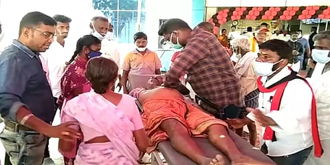 தேர்தல் பிரச்சாரத்தில் கலந்துக் கொண்ட திமுக பிரமுகர் மாரடைப்பால் மரணம்