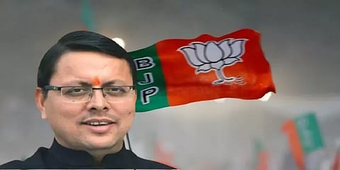 "மீண்டும் பாஜக வெற்றி பெற்றால் பொது சிவில் சட்டம்" - உத்தராகண்ட் முதல்வர் புஷ்கர் சிங்