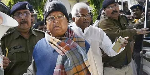 கால்நடை தீவன ஊழல்: 5-வது வழக்கிலும் லாலு பிரசாத் யாதவ் குற்றவாளி என தீர்ப்பு