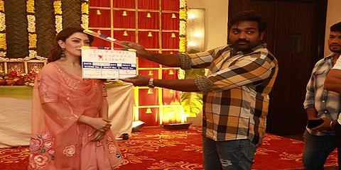 பேண்டஸி படத்தில் நடிக்கும் ஹன்சிகா - கிளாப் அடித்து ஆரம்பித்து வைத்த விஜய் சேதுபதி