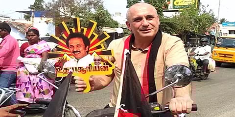 விசா விதிமுறையை மீறி தேர்தல் பரப்புரை - ருமேனியாவை சேர்ந்தவரிடம் விசாரணை