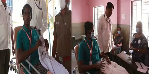 உடம்பு முடியாத நிலையிலும் ஸ்ட்ரெச்சரில் வந்து வாக்களித்த இளைஞர்