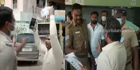 மதுரையில் ஹிஜாப்பிற்கு எதிர்ப்பு தெரிவித்த பாஜக முகவர் - அறிக்கை கேட்கும் தேர்தல் ஆணையம்