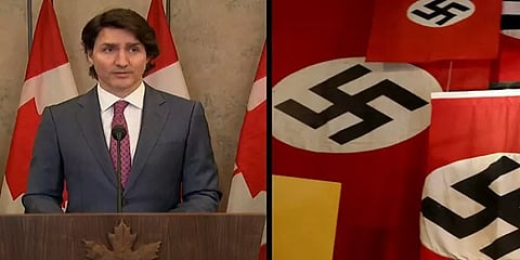"ஸ்வஸ்திகாவை அசைக்கிறார்கள்" - கனட பிரதமர் ட்ரூடோவுக்கு அமெரிக்க இந்து அமைப்பு பதிலடி!