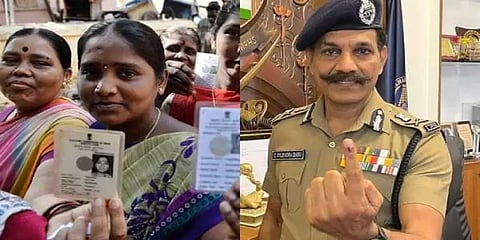 ''அமைதியாக நடைபெற்ற வாக்குப்பதிவு'' - டிஜிபி சைலேந்திர பாபு