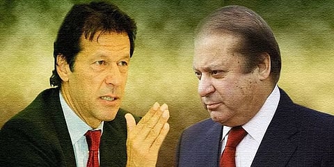 "நவாஸ் ஷெரிப்பை வெளிநாடு செல்ல அனுமதித்தது மிகப்பெரிய தவறு" - இம்ரான் கான்